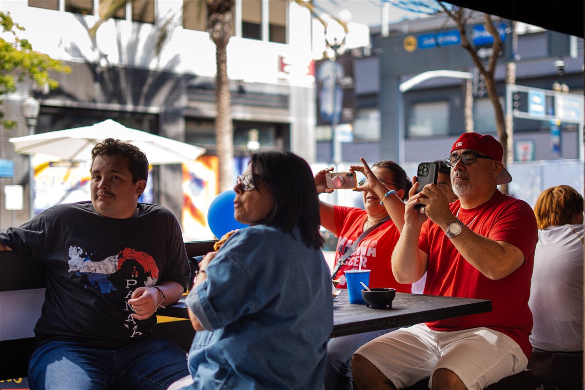 Panama International Restaurant World Cup activation guests