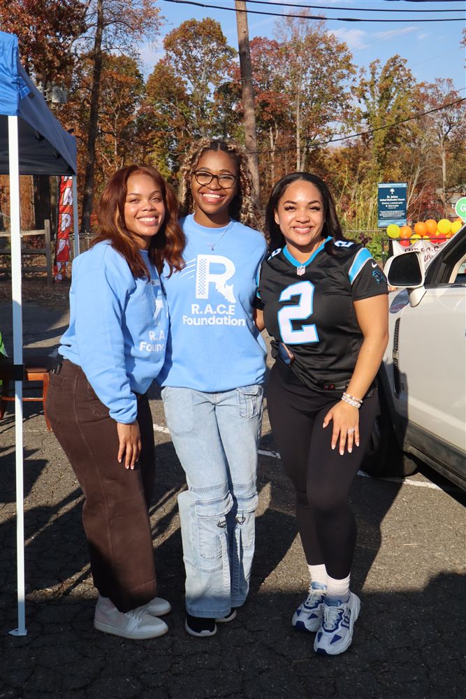 Mike Jackson with R.A.C.E. Foundation volunteers